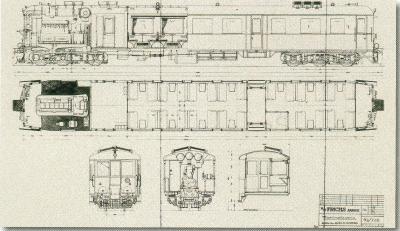 Diesel motorvogn  M1-3 Frichs