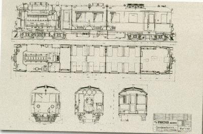 Diesel motorvogn M4-5 Frichs