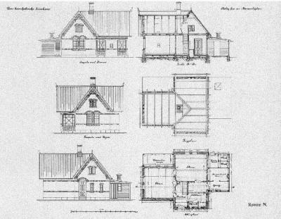 Rønne N  tegning