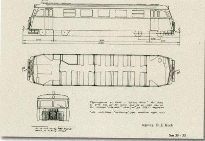 Sm 30-31 Skinnebus motorvogn