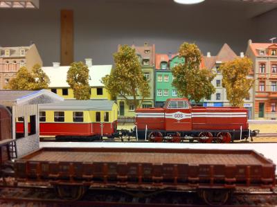 Badetog  klar til afgang