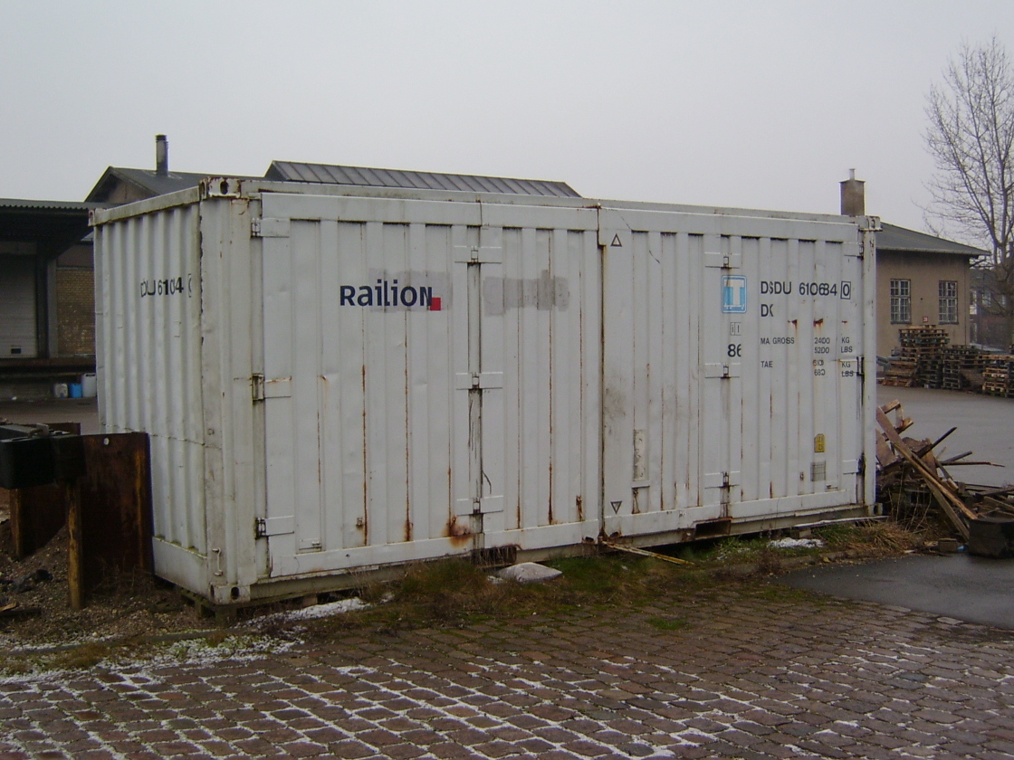 DSB GODS Container - Sporskiftet