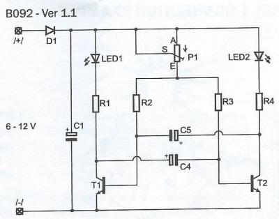 Astabil Multivibrator - Kemo B092