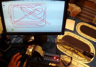 Styring af skiftespor med Raspberry-computer