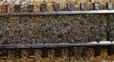 ballast strøet
